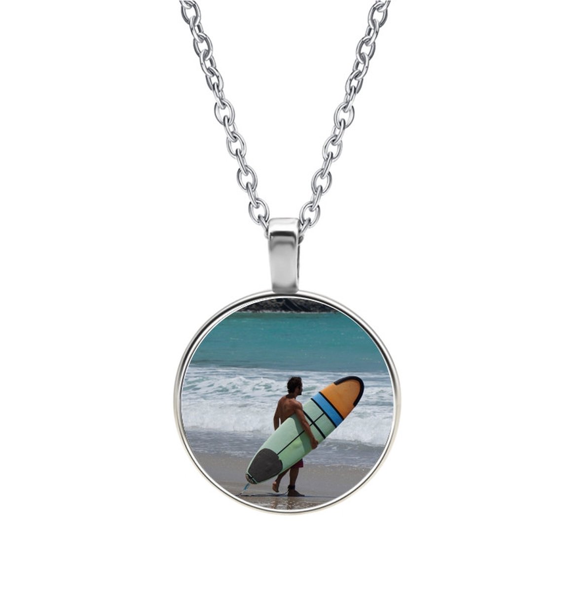 Ketting Glas - Surfen