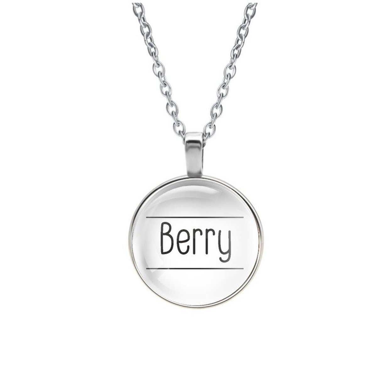 Ketting Glas - Berry