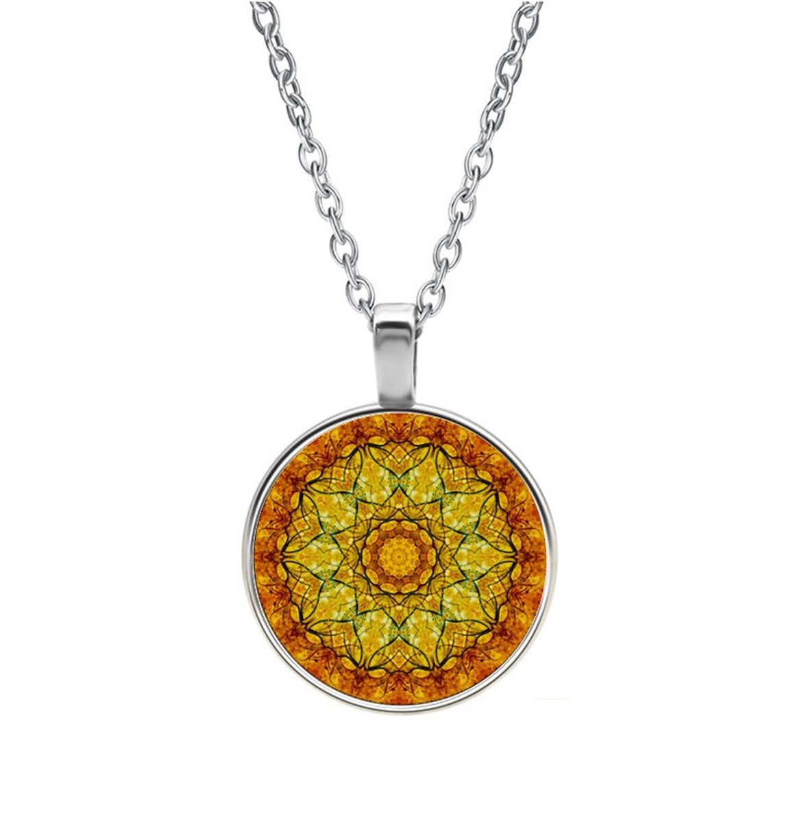 Ketting Glas - Mandala