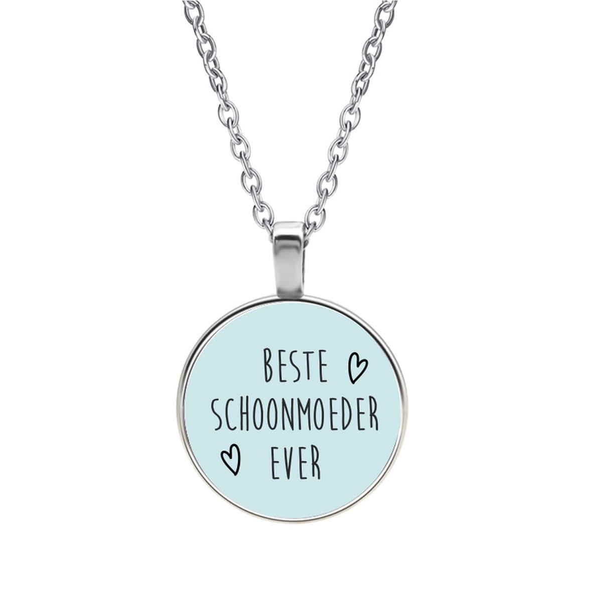 Ketting Glas - Beste Schoonmoeder Ever