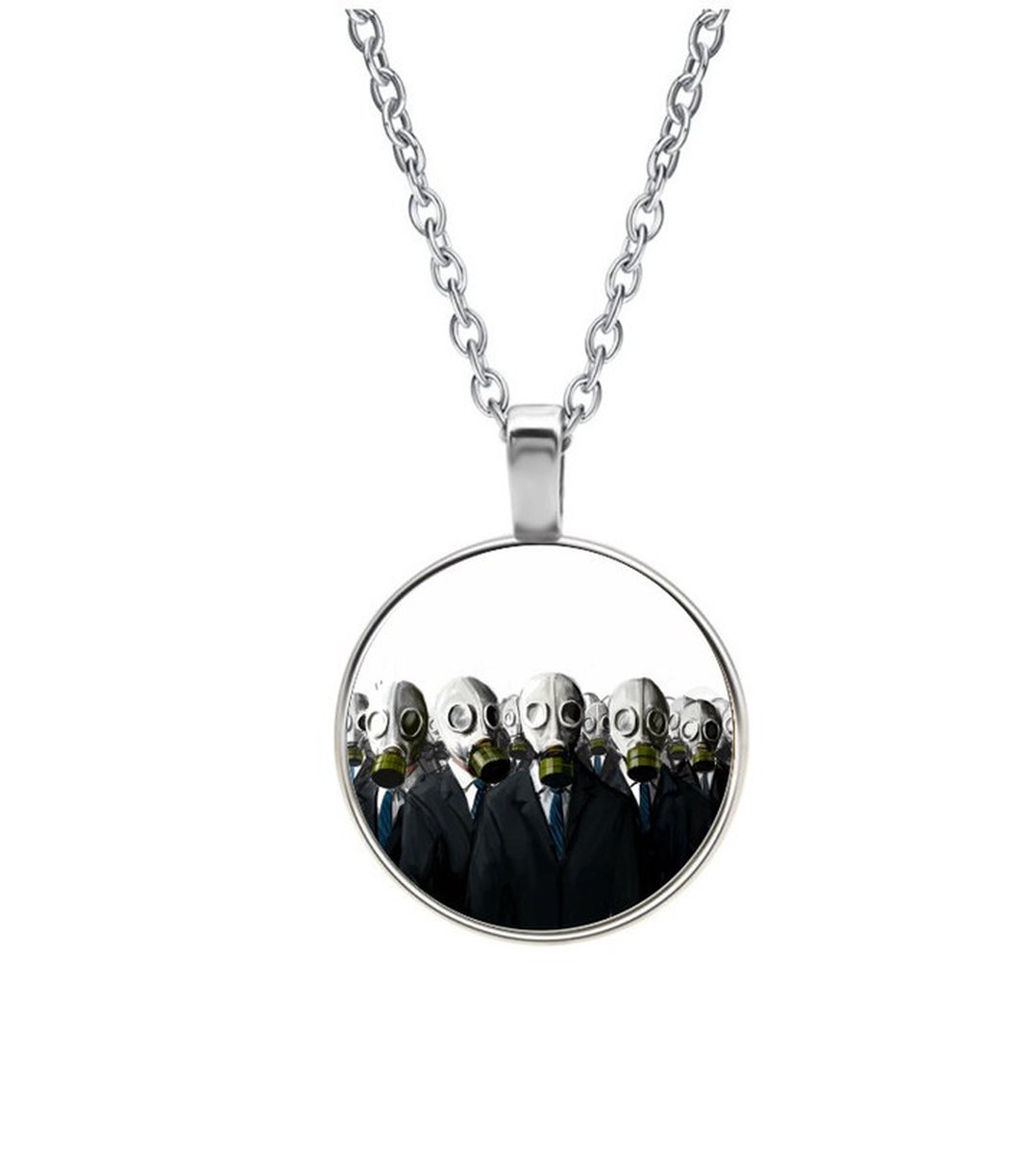 Ketting Glas - Gasmaskers