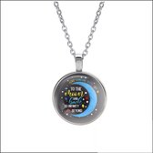 Ketting Glas - I Love Someone With Autism