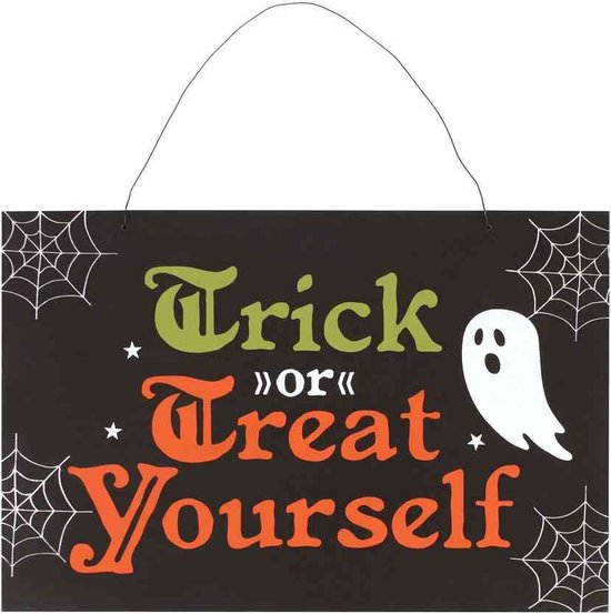 Something Different - Trick Or Treat Yourself Wandbord/Wanddecoratie - Multicolours