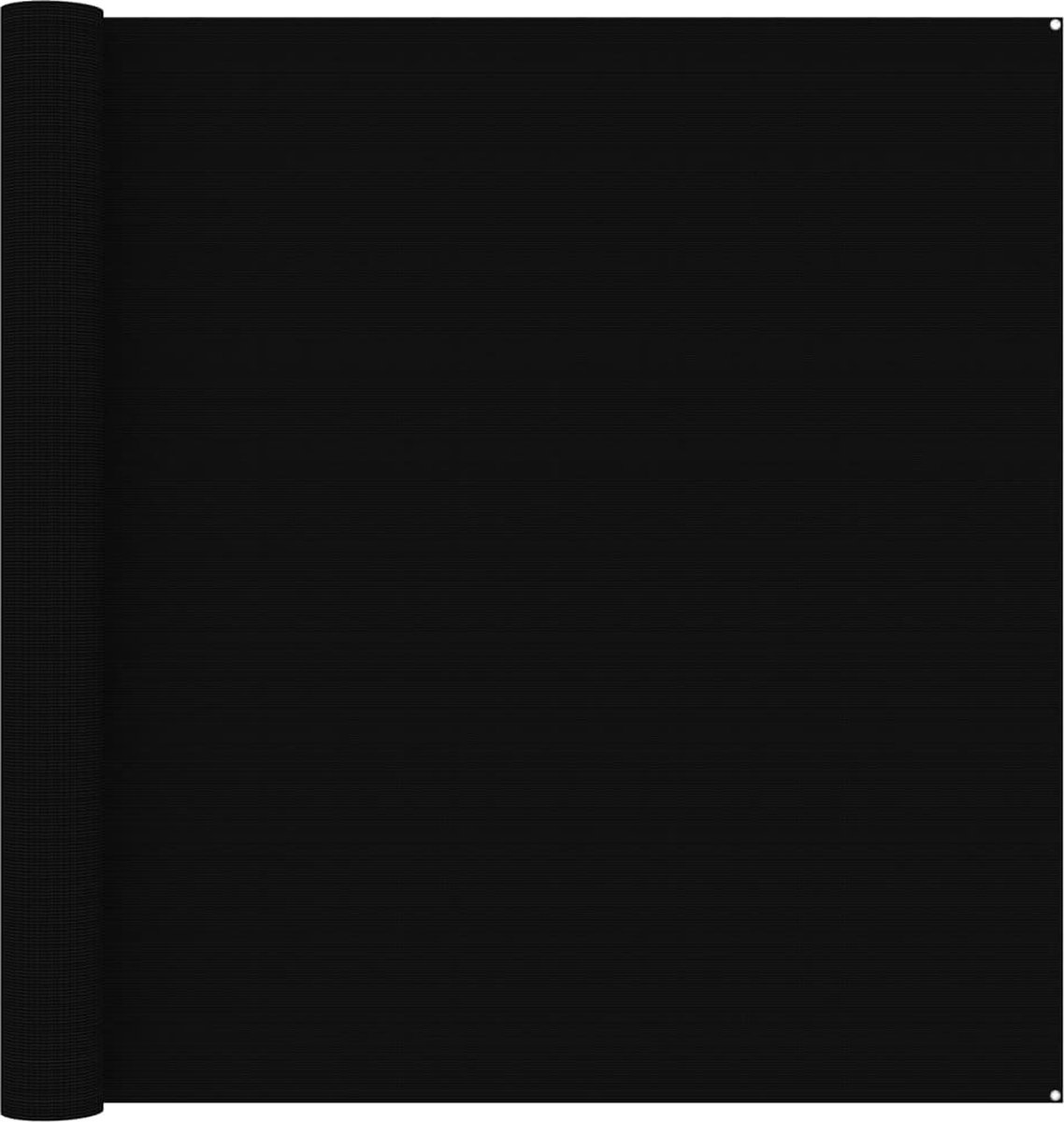 Decoways - Tenttapijt 300x500 cm zwart