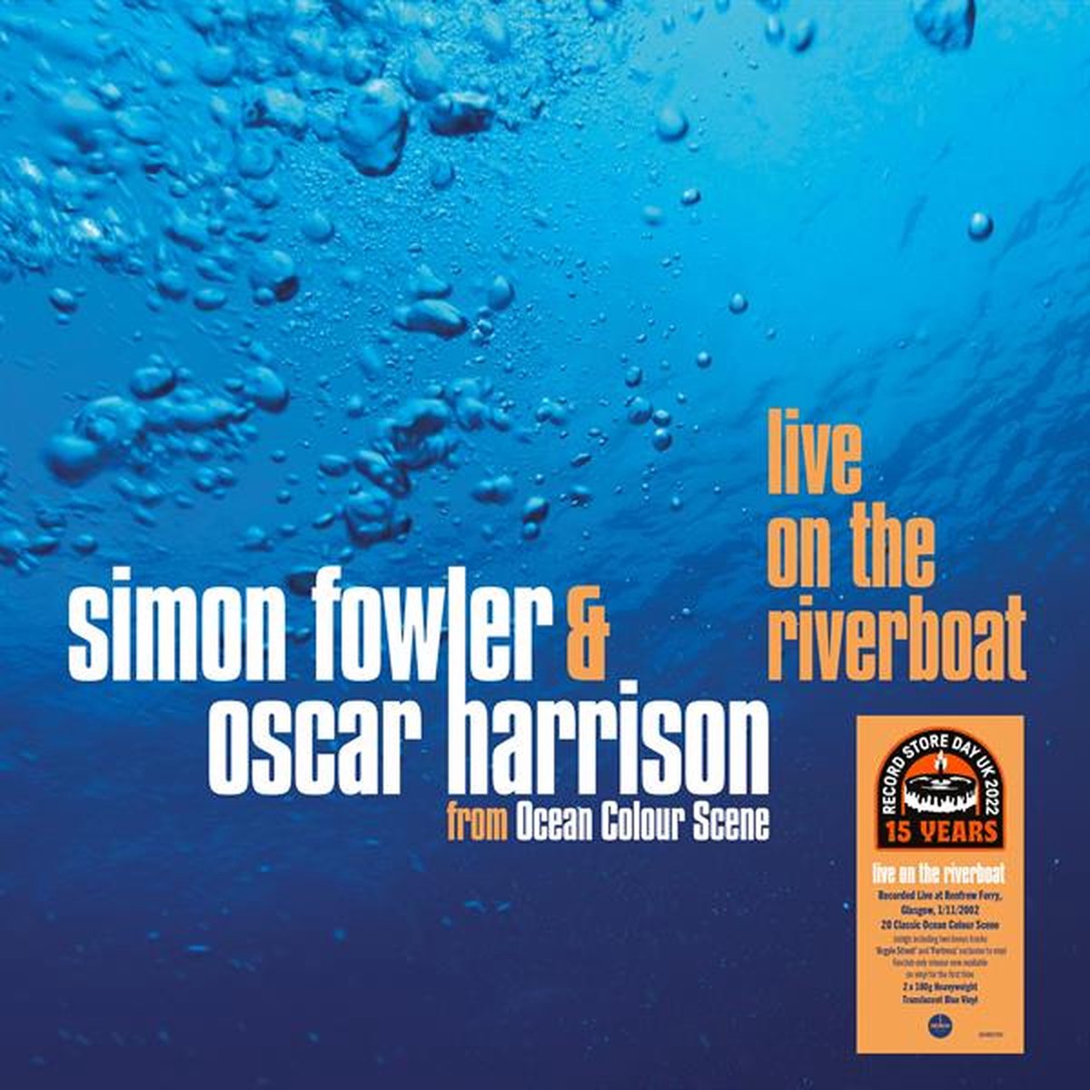 Simon & Oscar Harrison Fowler - Live On The Riverboat (LP)