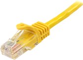 StarTech Cat5e Ethernet netwerkkabel met snagless RJ45 connectors - UTP kabel 5m geel