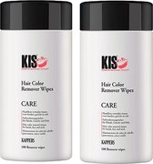 KIS - Hair Color Remover Wipes - 2x100 Stuks