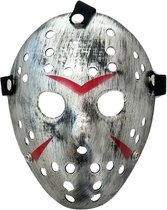 TECQX Jason Voorhees Hockey Masker - Halloween Masker - Horror Film Friday The 13th - Cosplay Masker - Verkleedmasker - Zilver