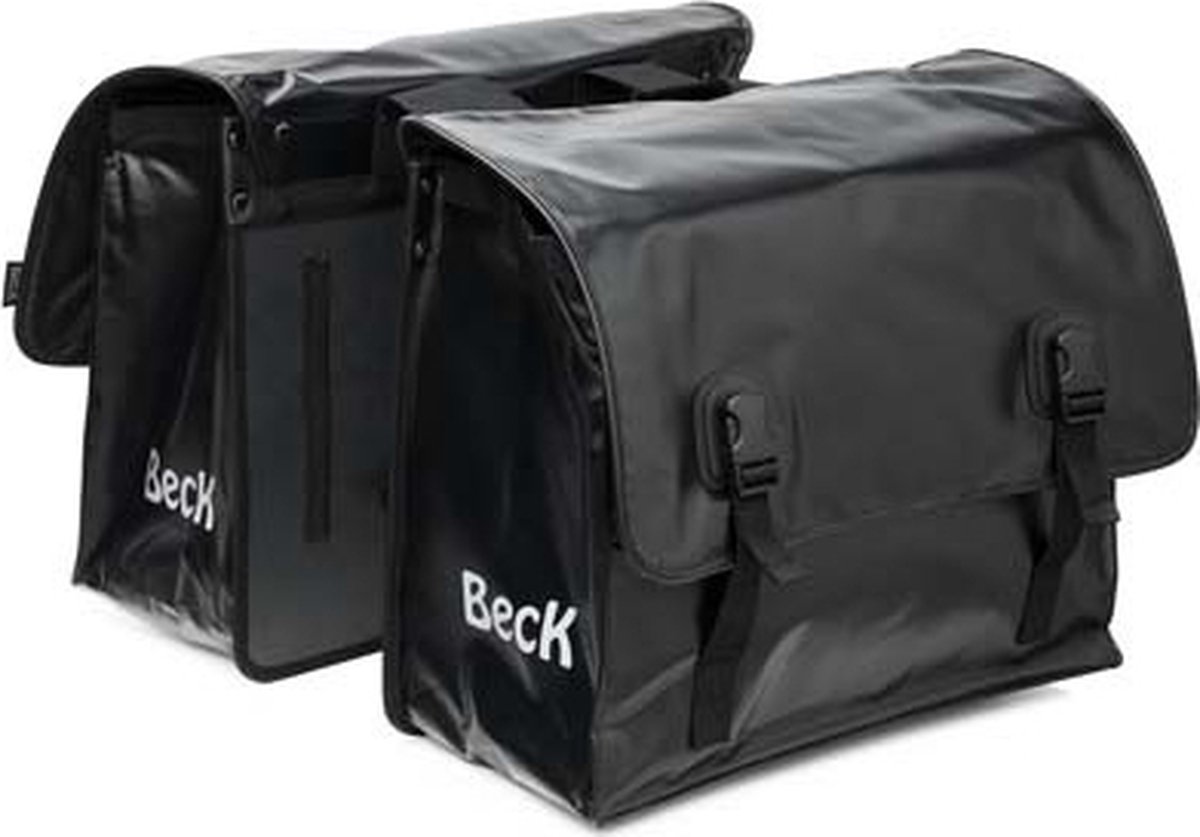 Beck Big Black - Dubbele Fietstas - 65 l - Zwart