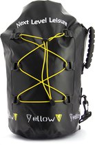 YellowV 15 liter drybag zwart (groot genoeg voor je natte wetsuit!) - Ook leuk als Cadeau - waterdicht je spullen meenemen op je sup of boot