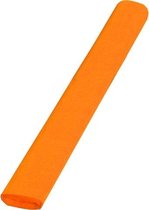 100x Crepepapier - Oranje - 20 x 250cm - Onverpakt