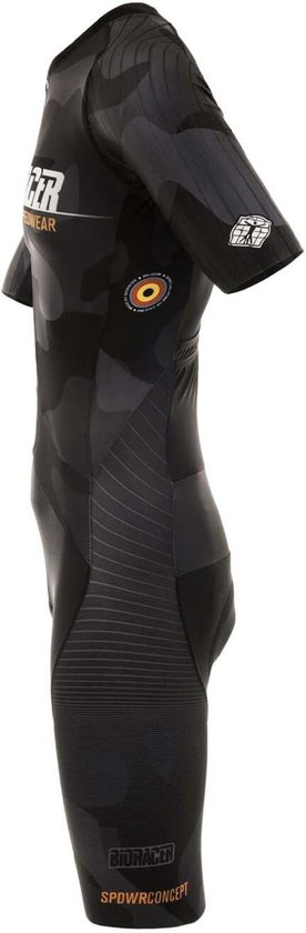 Combinaison vélo Bioracer Speedwear Concept Tri - black/white - 2XL