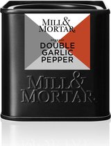 Mill & Mortar - Bio - Double Garlic Pepper - Kruidenmix van look en peper