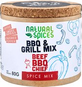 Beef BBQ Chief - BBQ & grill Mix - Kruidenmix - 100% Natuurlijke Smaakmaker - Duurzame Verpakking - Natural Spices