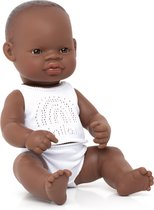 Babypop Afrikaans Meisje 32cm