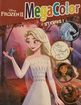 Livre de coloriage MegaColor Frozen 2 avec 25 Autocollants EXTRA FROZEN 2