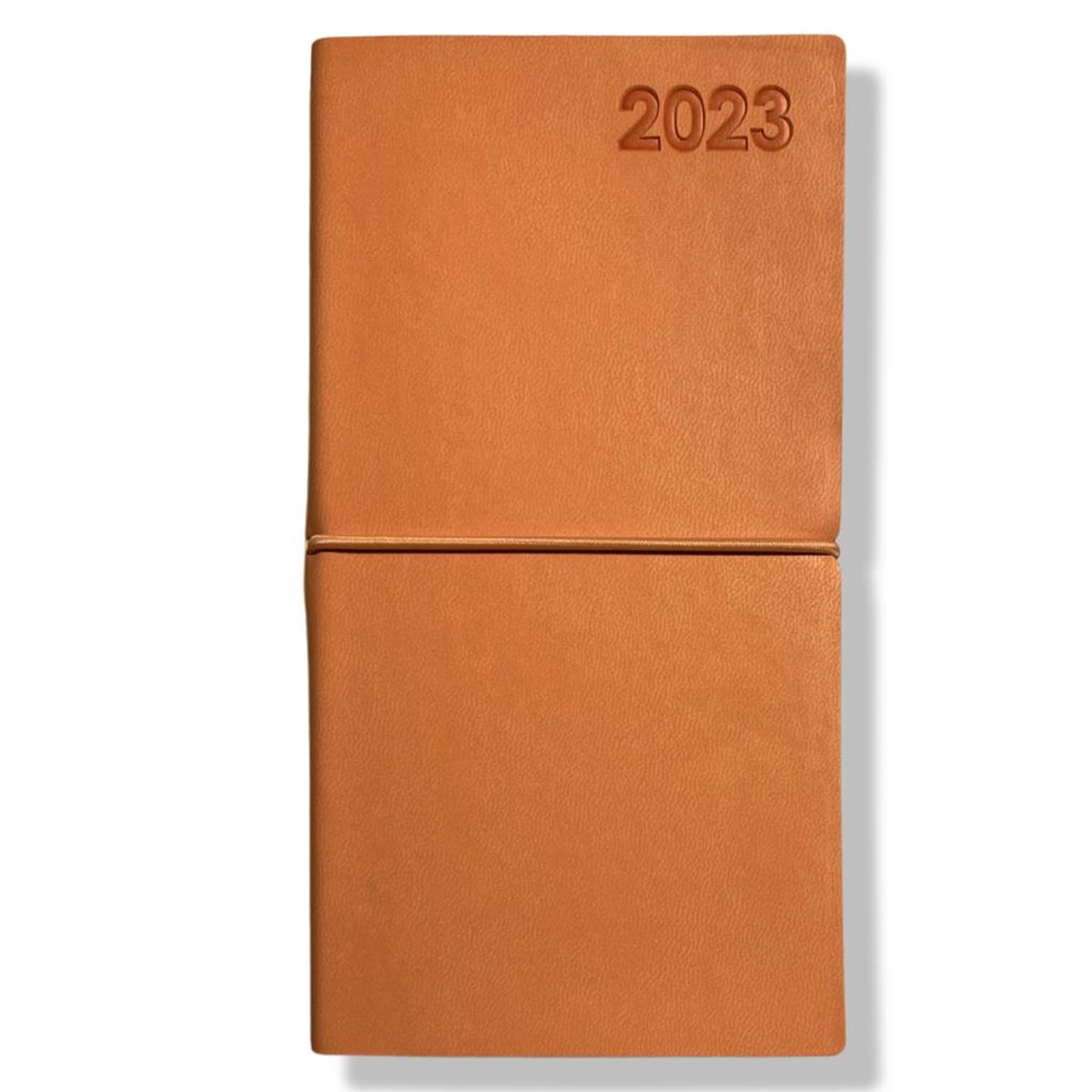 Moleskin Pocket Agenda 2023 - Zalm - 8,1x16cm - 1w/2p - Elastiek sluiting