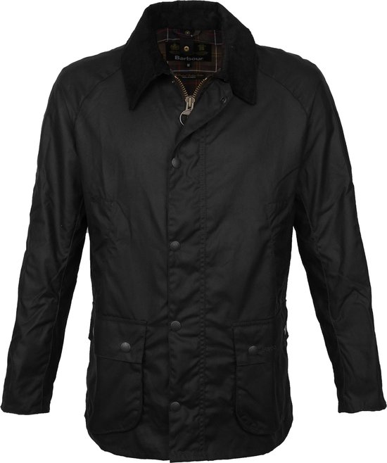 Barbour - Ashby Wax Jas Navy - Heren - Maat XL -