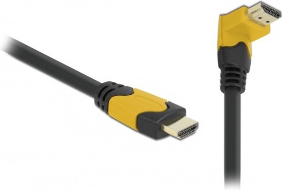 Delock HDMI 2.1 kabel haaks 2 meter