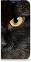 Beschermhoesje iPhone 14 Pro Telefoonhoesje Zwarte Kat