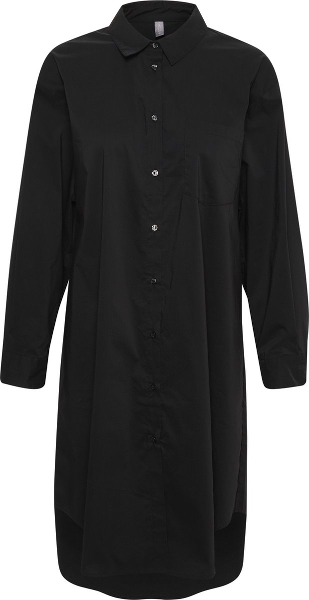 Culture CUantoinett Long Shirt Dames Overhemd Jurk - Maat XL