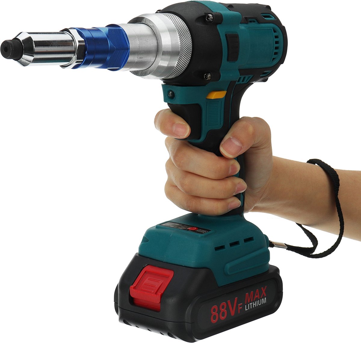 VIOLEWORKS Accu Tacker - Elektrisch Nagelpistool - met 2 Accu en ...