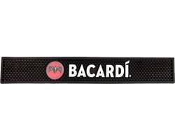 Chemin de bar Bacardi - Chemin de bar - Accessoires de bar - Bacardi - Caoutchouc - 60 x 10cm - Décoration de bar - Tapis de bar - Chemin de bar - Tapis de bar - Tapis d'égouttement -