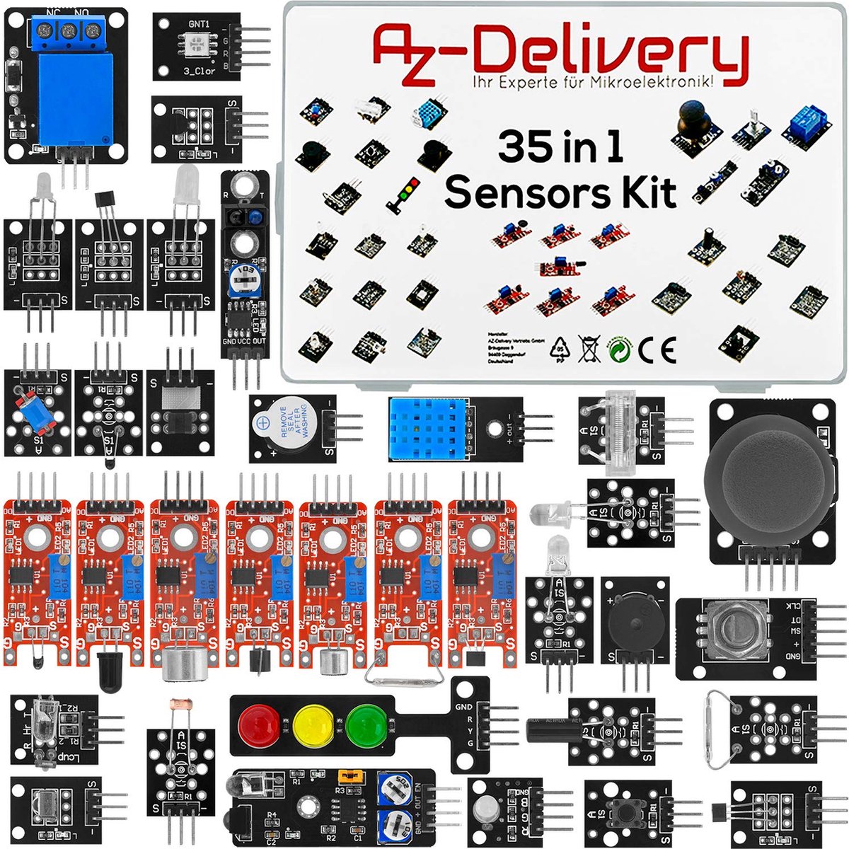 Kit de démarrage électronique Kit de microcontrôleur, module d