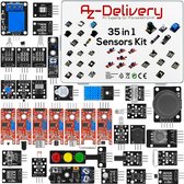AZDelivery 35 in 1 Microcontroller Sensorenki Module Kit en Accessoire Kit compatibel met Arduino Inclusief E-Book!