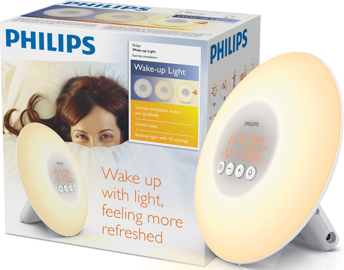 Philips HF3505/01 - Wake-up Light - Wit - Philips