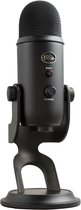 Blue Microphones Yeti - Microfoon - USB - Studiokwaliteit Streaming en Recording - Blackout