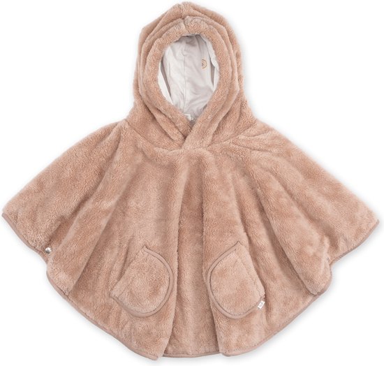 BEMINI Poncho de voyage - 9-36m - Softy + jersey - Natural