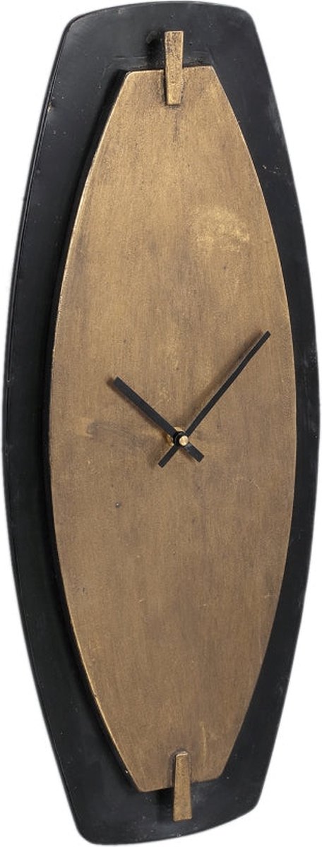 PTMD Zanni Klok - 25 x 4 x 60 cm - Metaal - Goud