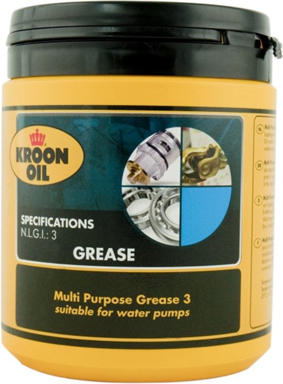 KroonOil Multi Purpose Grease 3 600 gram bol