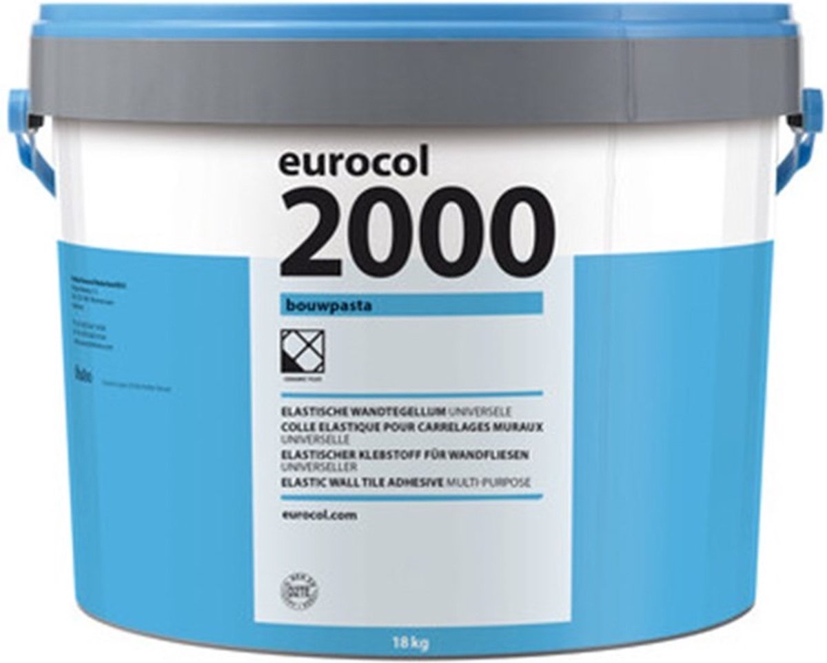 Eurocol Bouwpasta 2000 Tegellijm 18Kg