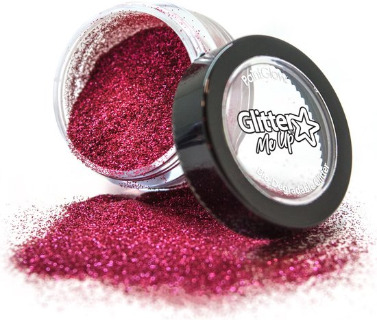 Foto: Paintglow biodegradable loose glitter dust glitters gezicht festival make up glitter poeder biologisch afbreekbaar berry crush