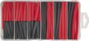 Assortiment Krimpkous zwart/rood 127 pcs - FD1045