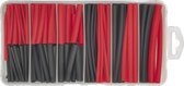 Weber Tools Assortment Gaine thermorétractable noir / rouge 127 pièces - FD1045