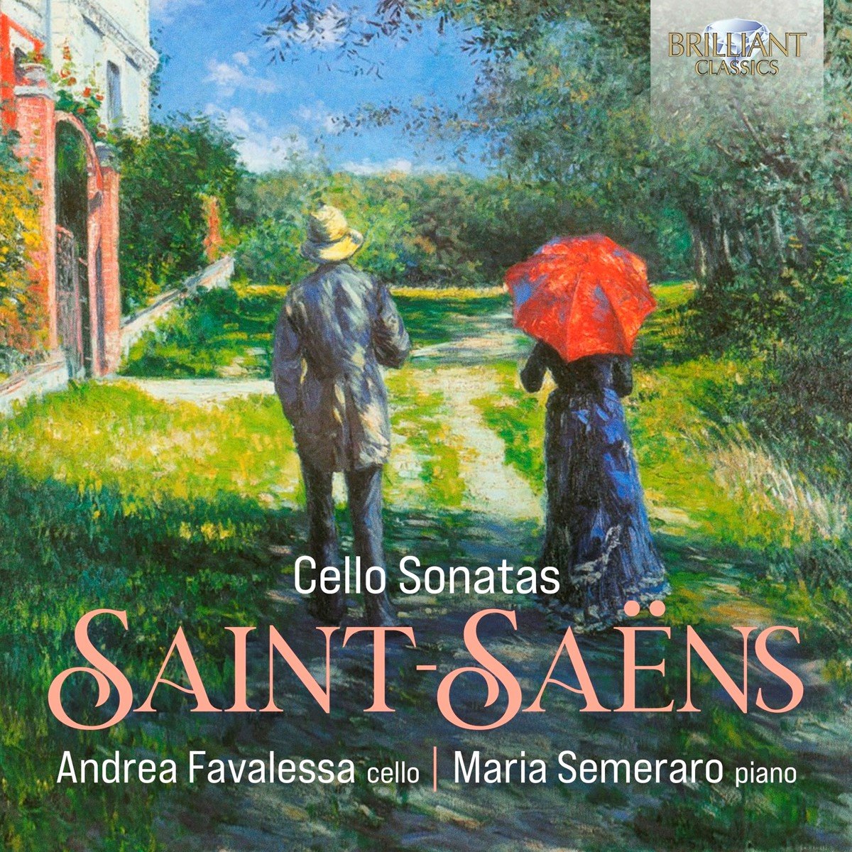 Andrea Favalessa & Naria Semeraro - Saint-Saëns: Cello Sonatas (CD)
