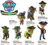 Paw Patrol Speelset piraten - speelfiguren 7 stuks - 7 cm Ryder- Chase - Rubble- Sky- Zuma- Marshal- Rocky