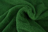 10 mètres de tissu éponge - Vert foncé - 90% coton - 10% polyester