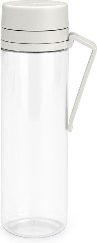 Foto: Brabantia make take waterfles met fruitfilter 0 5 l light grey