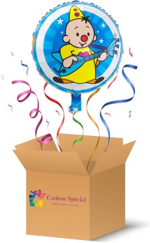 Helium Ballon gevuld Cadeau per post "BUMBA"