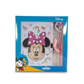 Disney Minnie Mouse - Journal avec stylo - Set cadeau - Rire