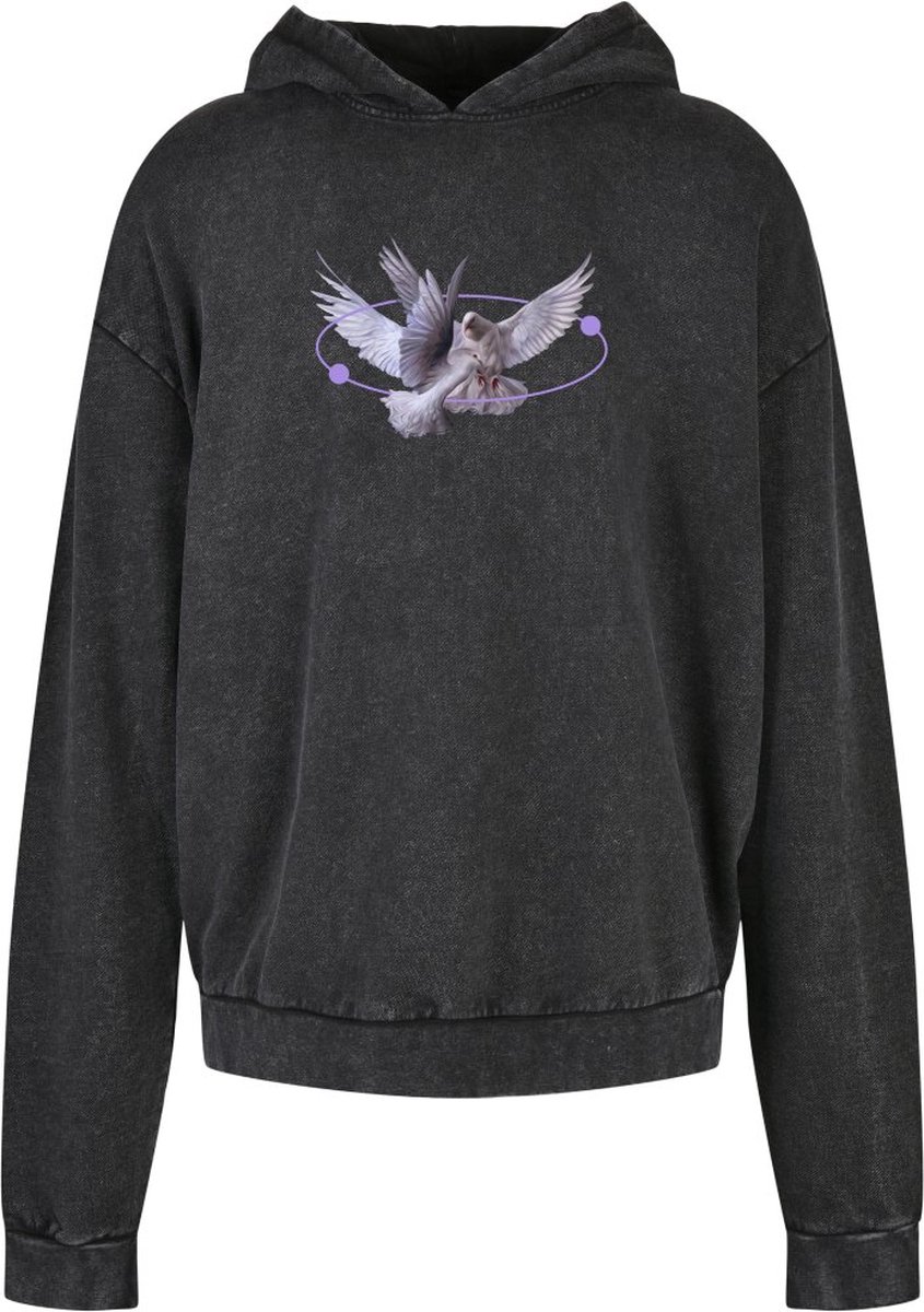 Mister Tee Vive la Liberte Oversize Hoodie/trui S Zwart