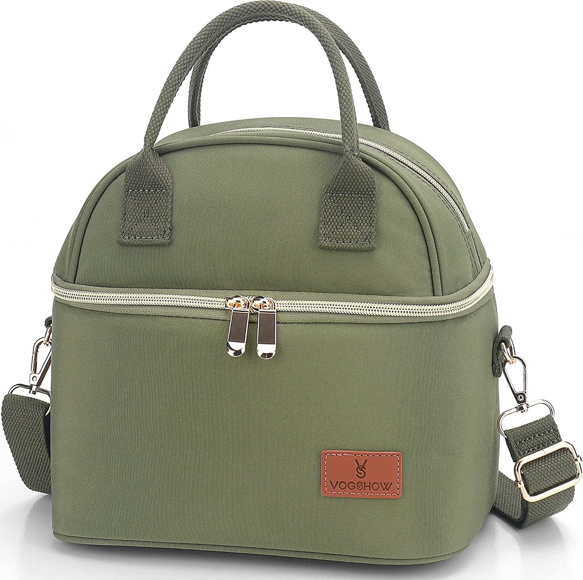 Lunchtas – Geïsoleerde lunchtas – Handig lunctas voor werk en school – compact lunchtas
