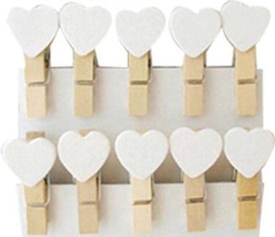 Houten mini wasknijpers zwart 25x3mm 36 stuks