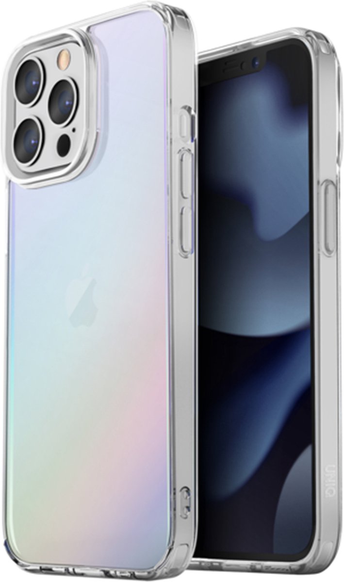 UNIQ - LifePro - Xtreme iPhone - 14 - Plus - hoesje - 6.7 - opaal/iriserend