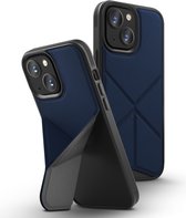 Uniq Hoesje Geschikt voor iPhone 14 - Uniq Transforma Backcover MagSafe - blauw