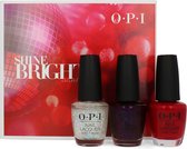 OPI Shine Bright Collection Coffret Cadeau - 3 x 15 ml